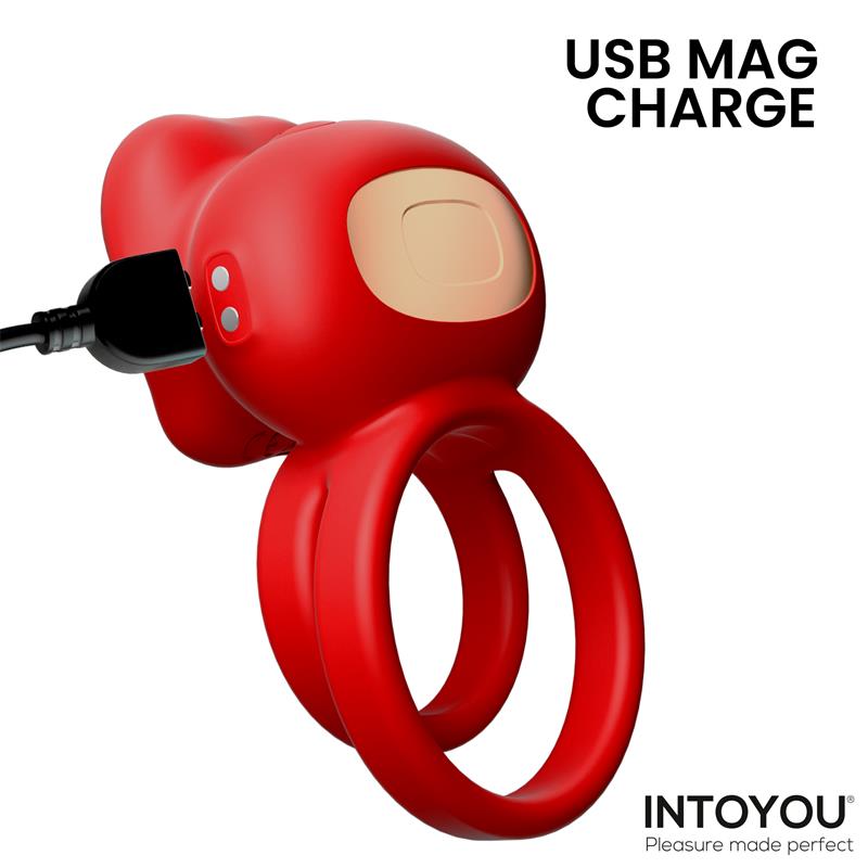 INTOYOU - BITTEY ANILLO VIBRADOR CON BITING - MORDISQUEO