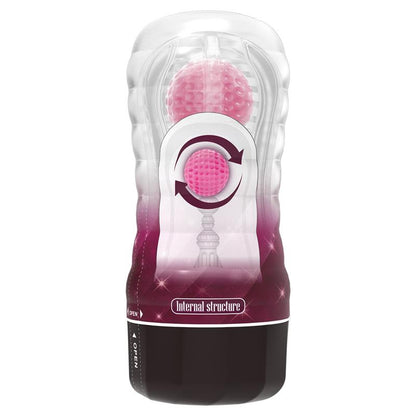 PRETTYLOVE - BLACK HOLE BALL-ROLLING MASTURBADOR ROSA