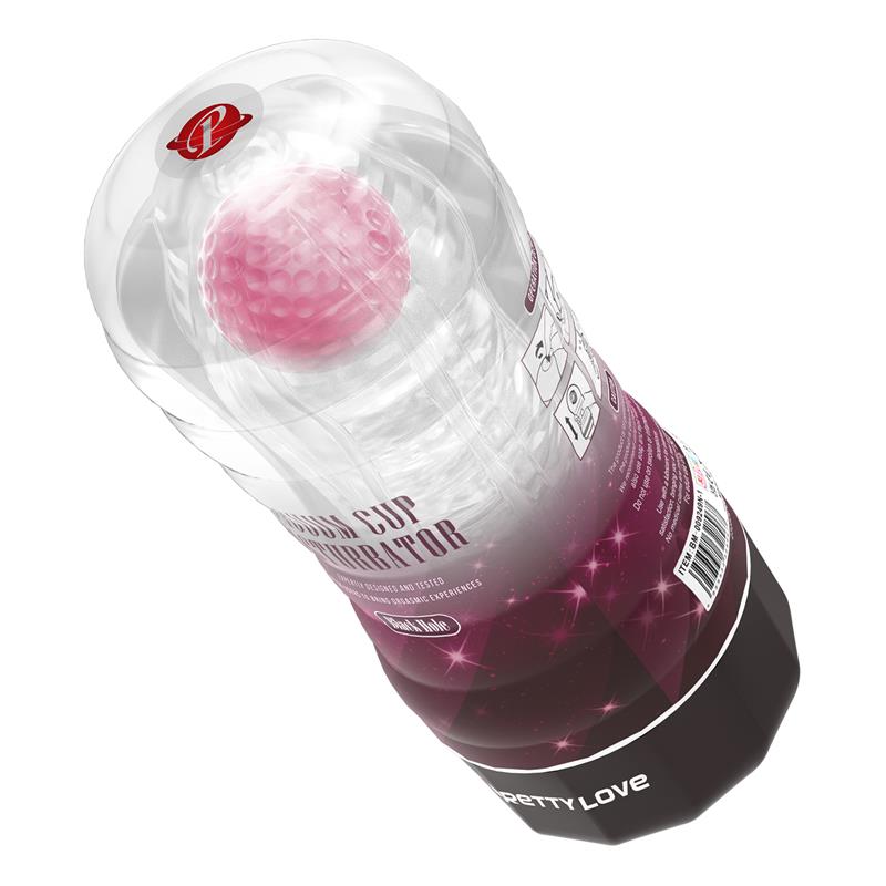PRETTYLOVE - BLACK HOLE BALL-ROLLING MASTURBADOR ROSA