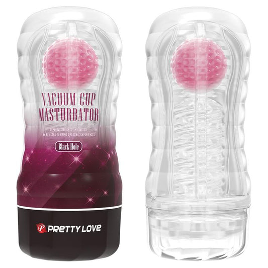 PRETTYLOVE - BLACK HOLE BALL-ROLLING MASTURBADOR ROSA