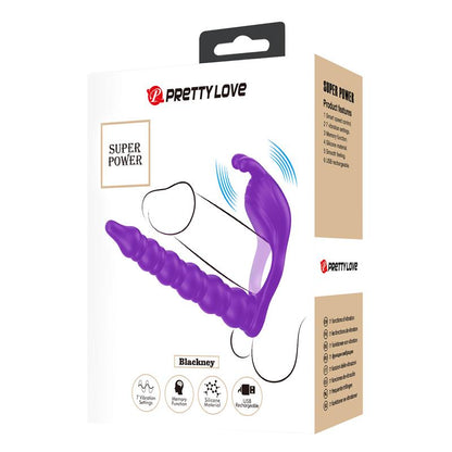 PRETTYLOVE - BLACKNEY ANILLO PARA EL PENE CON VIBACIÓN