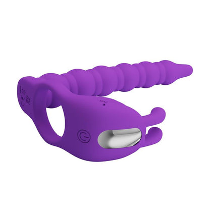 PRETTYLOVE - BLACKNEY ANILLO PARA EL PENE CON VIBACIÓN