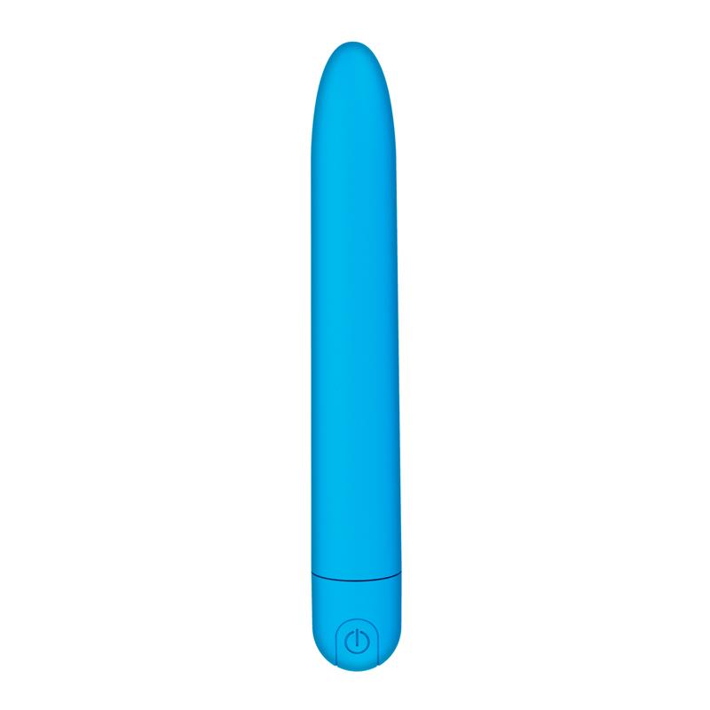 LATETOBED - BLUESKY VIBRADOR 10 FUNCIONES 18,5 CM USB AZUL MATE