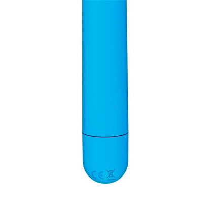 LATETOBED - BLUESKY VIBRADOR 10 FUNCIONES 18,5 CM USB AZUL MATE