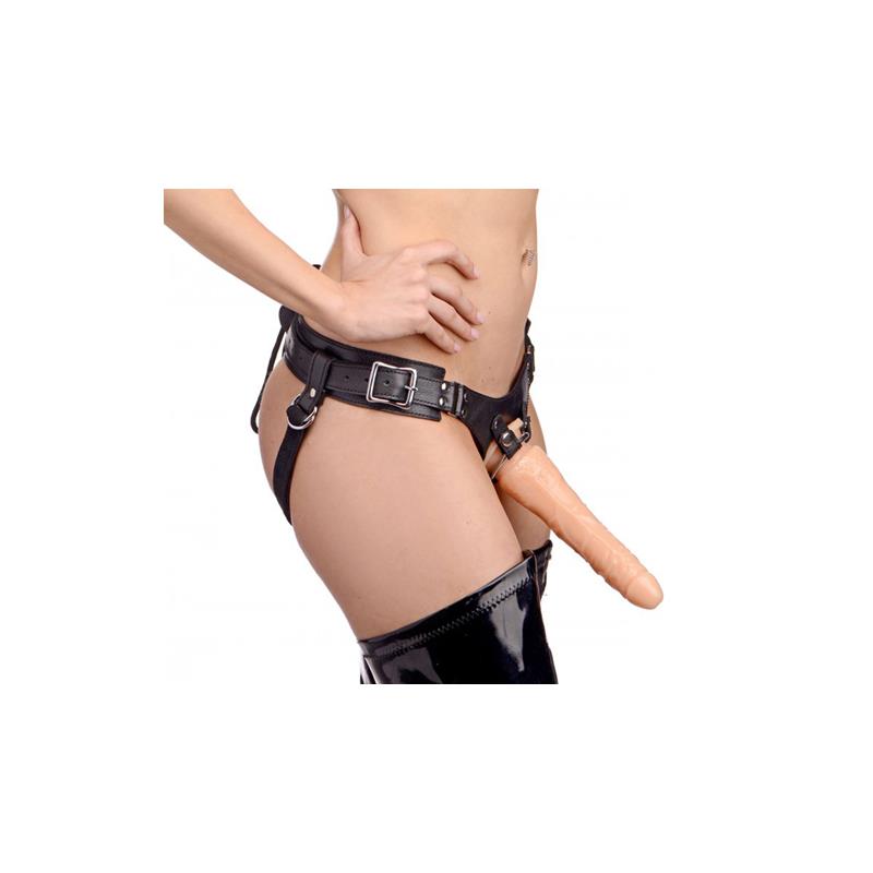 STRAP U - BODICE ARNÉS ESTILO DE CORAZÓN NEGRO