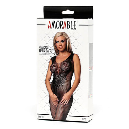 AMORABLE - BODYSTOCKING ENTREPIERNA ABIERTA TALLA UNICA