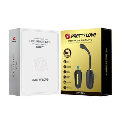 PRETTYLOVE - BOLA KEGEL CON CONTROL REMOTO ROYAL PLEASURE