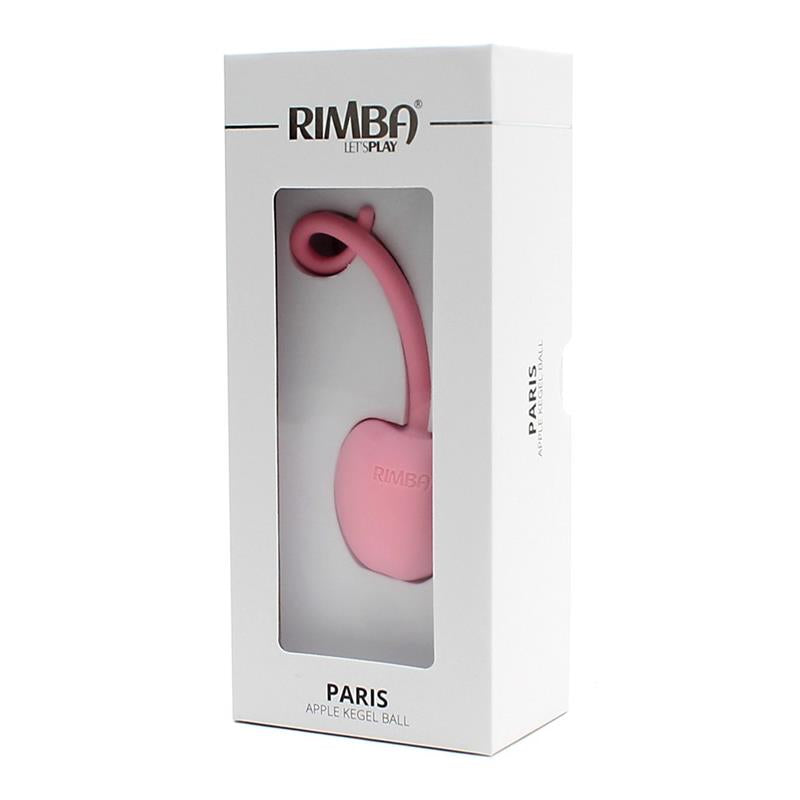 RIMBA TOYS - BOLA KEGEL EN FORMA DE MANZANA PARIS ROSA CLARO