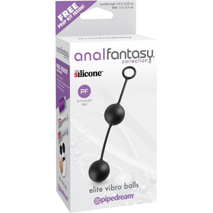 ANAL FANTASY COLLECT. - BOLAS ANAL ELITE VIBRO BALLS NEGRO