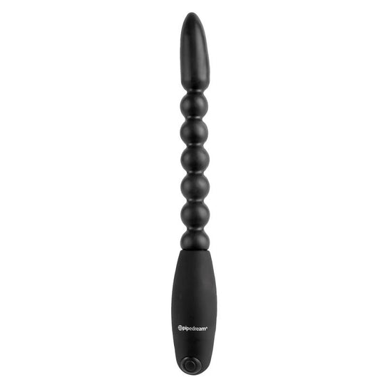 ANAL FANTASY COLLECT. - BOLAS ANALES CON VIBRACIÓN FLEXA PLEASER NEGRO