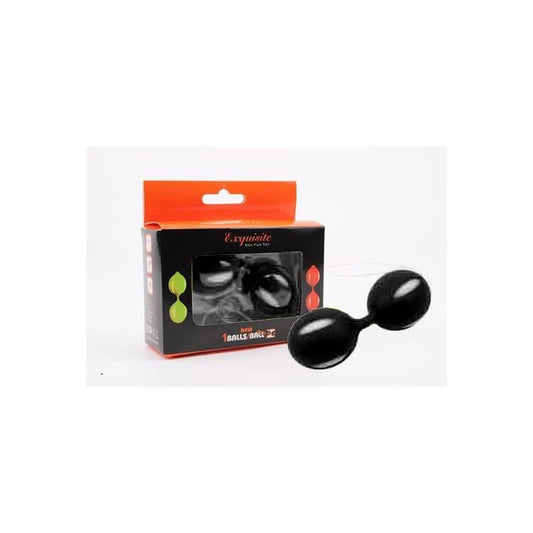 CHISA - BOLAS BEN WA SILICONA 10.3 CM NEGRAS