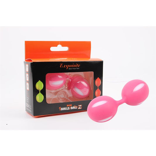 CHISA - BOLAS BEN WA SILICONA 10.3 CM ROSA