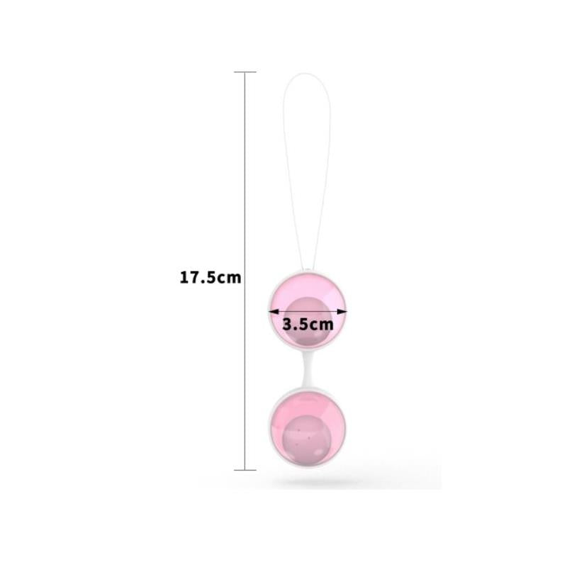 LOVETOY - BOLAS DE KEGEL LUNA II ROSA