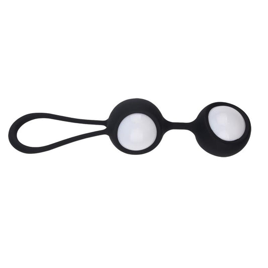 CHISA - BOLAS GEISHA MISSWEET 17.7 CM SILICONA NEGRO