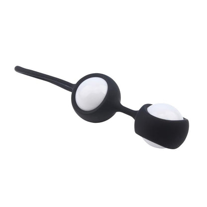 CHISA - BOLAS GEISHA MISSWEET 17.7 CM SILICONA NEGRO