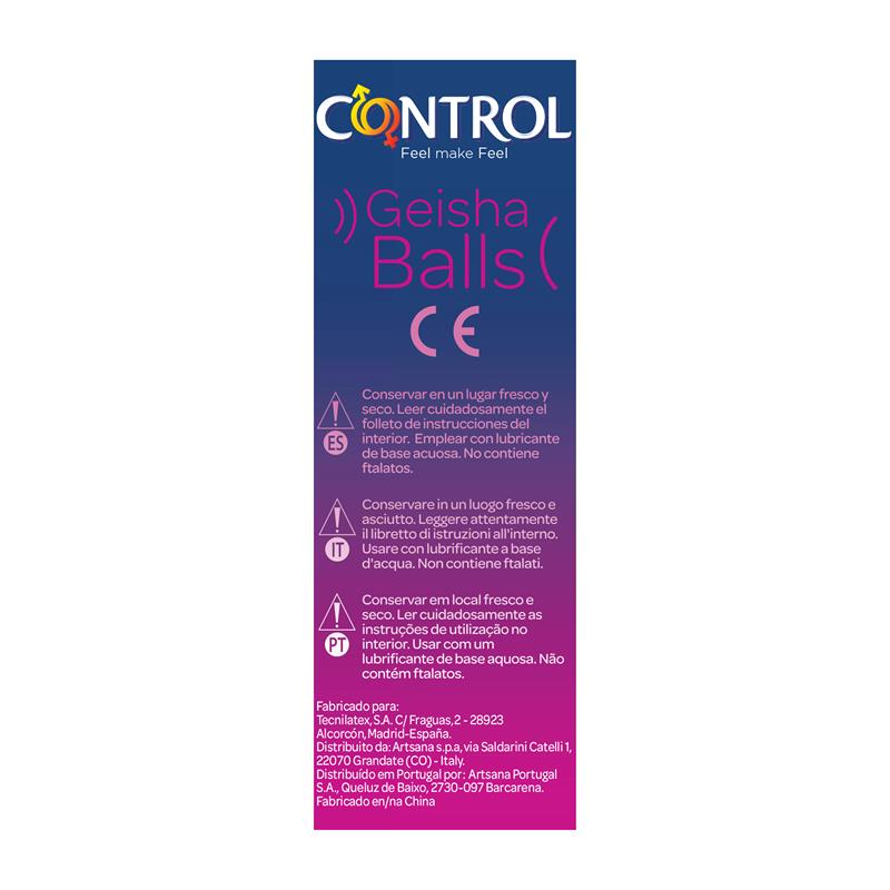 CONTROL - BOLAS GEISHA NIVEL I (2X18 GR)
