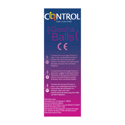 CONTROL - BOLAS GEISHA NIVEL I (2X18 GR)