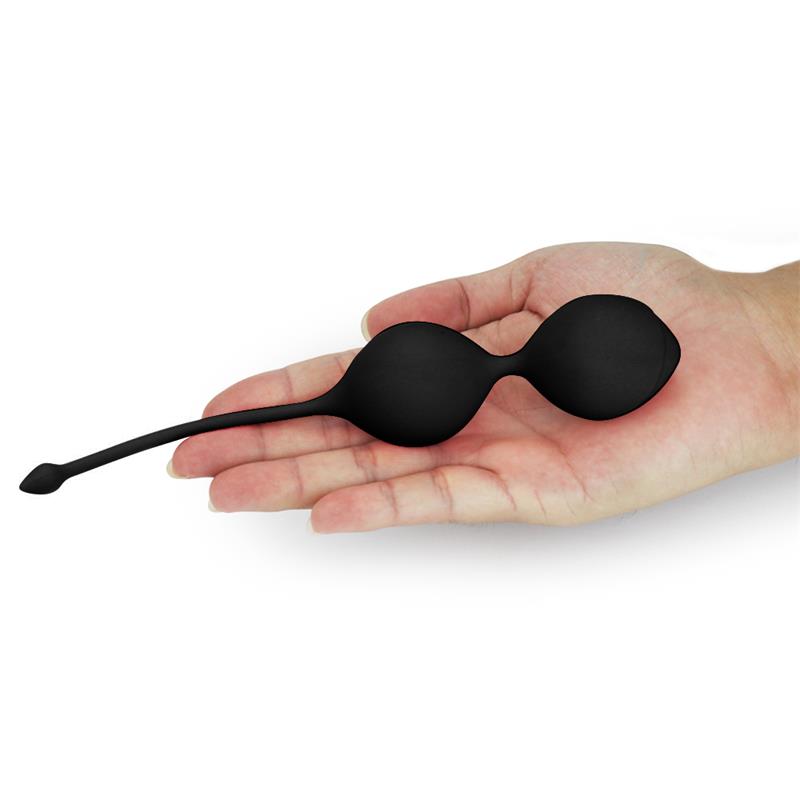 LOVETOY - BOLAS KEGEL CON PESO IWHIZZ LUNA NEGRO