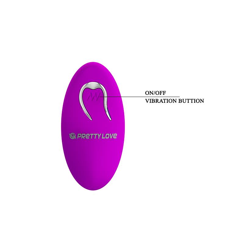PRETTYLOVE - BOLAS VAGINALES CON VIBRACIÓN WILLIE CLAVE 25