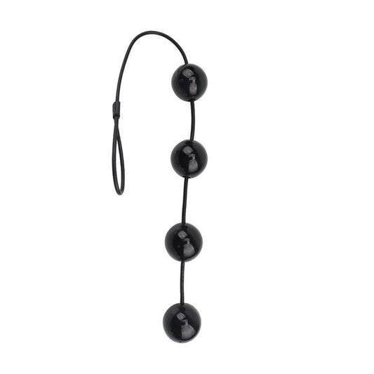 CHISA - BOLAS VAGINALES Y ANALES 55 X 4 CM NEGRO