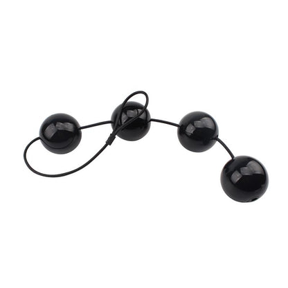 CHISA - BOLAS VAGINALES Y ANALES 65 X 6 CM NEGRO