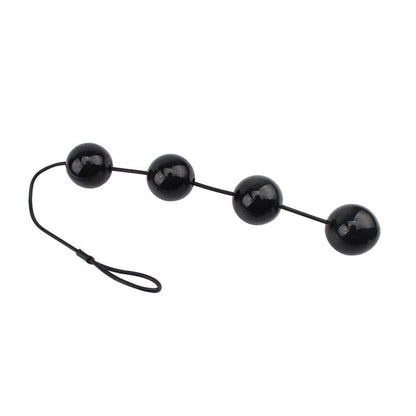 CHISA - BOLAS VAGINALES Y ANALES 65 X 6 CM NEGRO