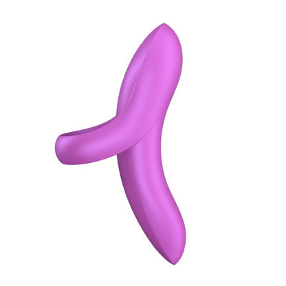 SATISFYER - BOLD LOVER ESTIMULADOR DE DEDO DARK PINK