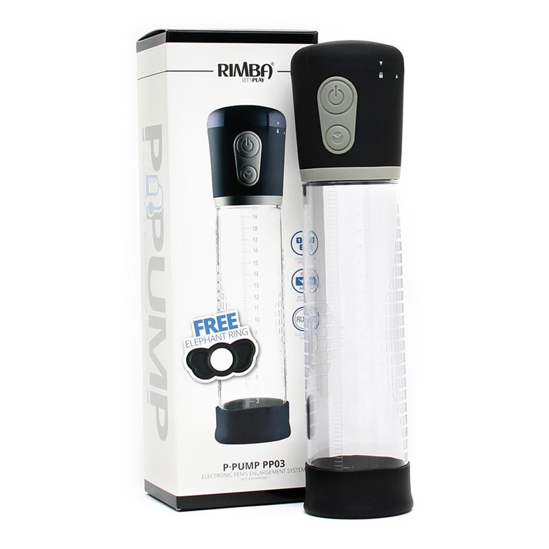 RIMBA TOYS - BOMB PARA EL PENE AUTOMÁTICA P-PUMP PP03