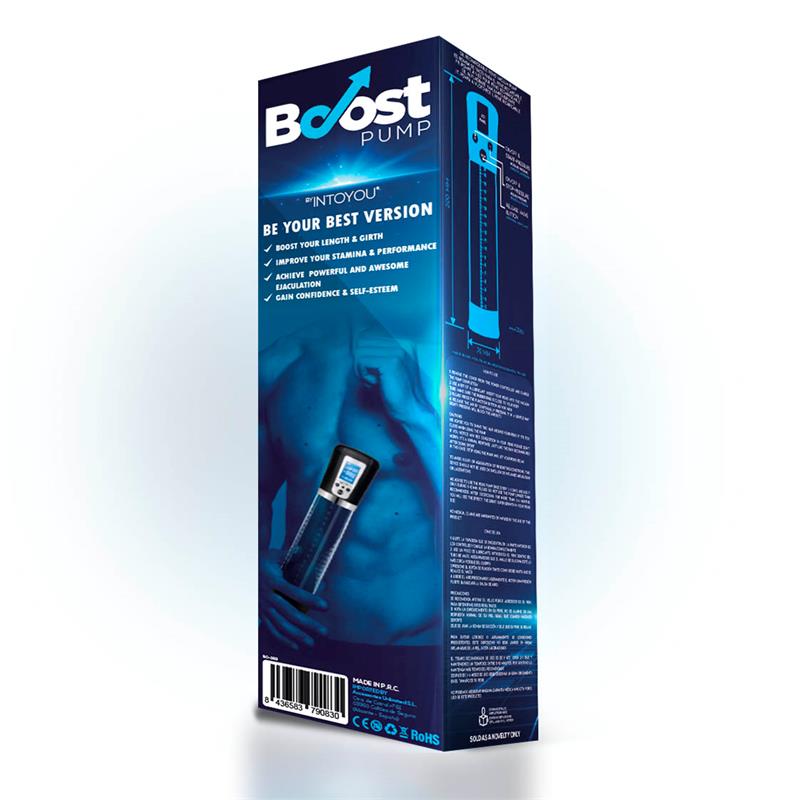 BOOST PUMPS - BOMBA AUTOMÁTICA PARA EL PENE CON PANTALLA LCD PSX08 USB
