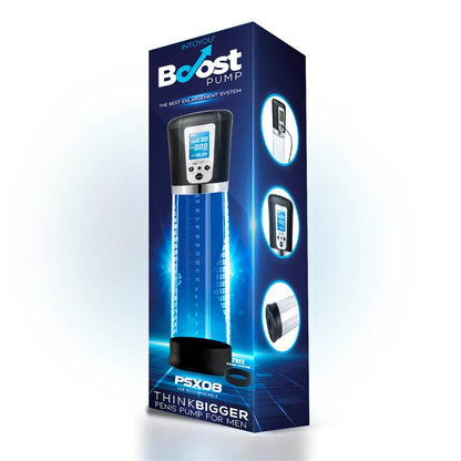 BOOST PUMPS - BOMBA AUTOMÁTICA PARA EL PENE CON PANTALLA LCD PSX08 USB