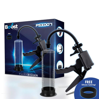 BOOST PUMPS - BOMBA AUTOMÁTICA PARA EL PENE CON PISTOLA PSX007