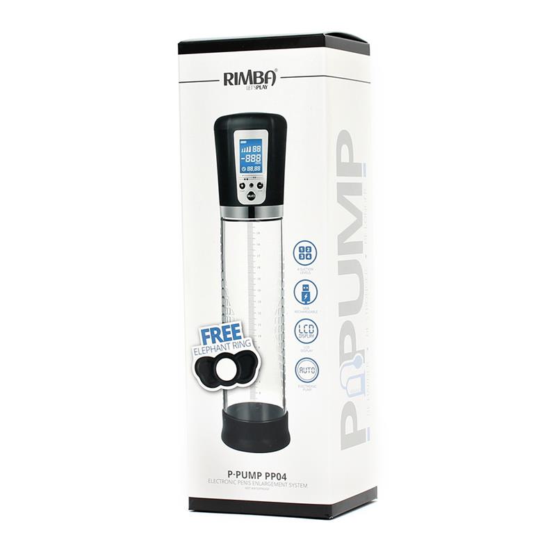 RIMBA TOYS - BOMBA AUTOMÁTICA PARA EL PENE P-PUMP PP04