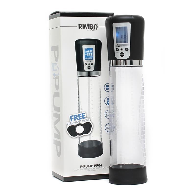 RIMBA TOYS - BOMBA AUTOMÁTICA PARA EL PENE P-PUMP PP04