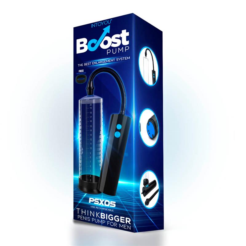 BOOST PUMPS - BOMBA AUTOMÁTICA PARA EL PENE PSX05 USB