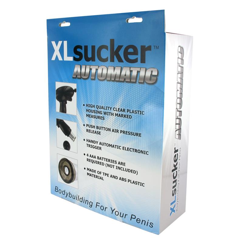 XL SUCKER - BOMBA AUTOMÁTICA PARA EL PENE TRANSPARENTE
