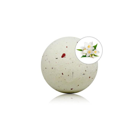 TALOKA - BOMBA DE BAÑO AROMA JAZMÍN CON PÉTALOS DE ROSA 150 GR