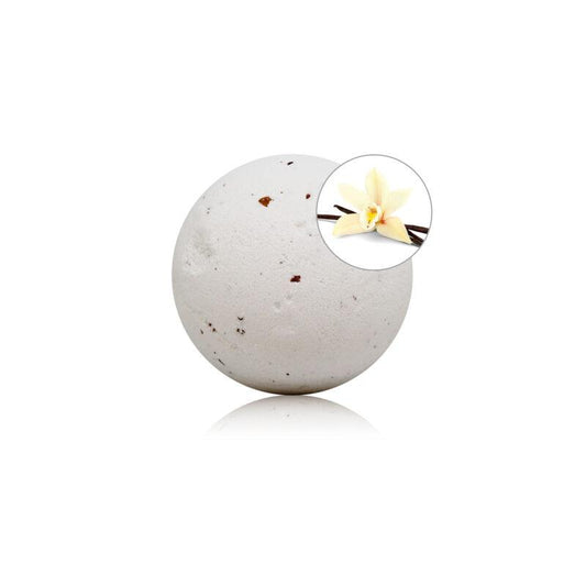 TALOKA - BOMBA DE BAÑO AROMA VAINILLA CON PÉTALOS DE ROSA 150 GR