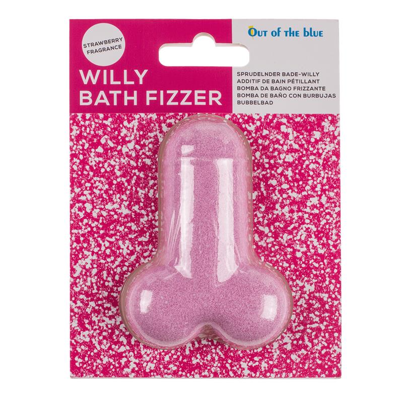 OOTB - BOMBA DE BAÑO FORMA DE PENE OLOR FRESA