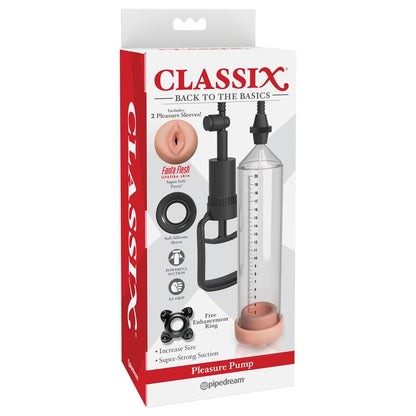 CLASSIX - BOMBA DE SUCCIÓN PARA EL PENE FORMA VAGINA 65 CM