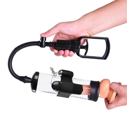 BOOST PUMPS - BOMBA MANUAL PARA EL PENE CON ACCESORIO DE VIBRACIÓN PSX06