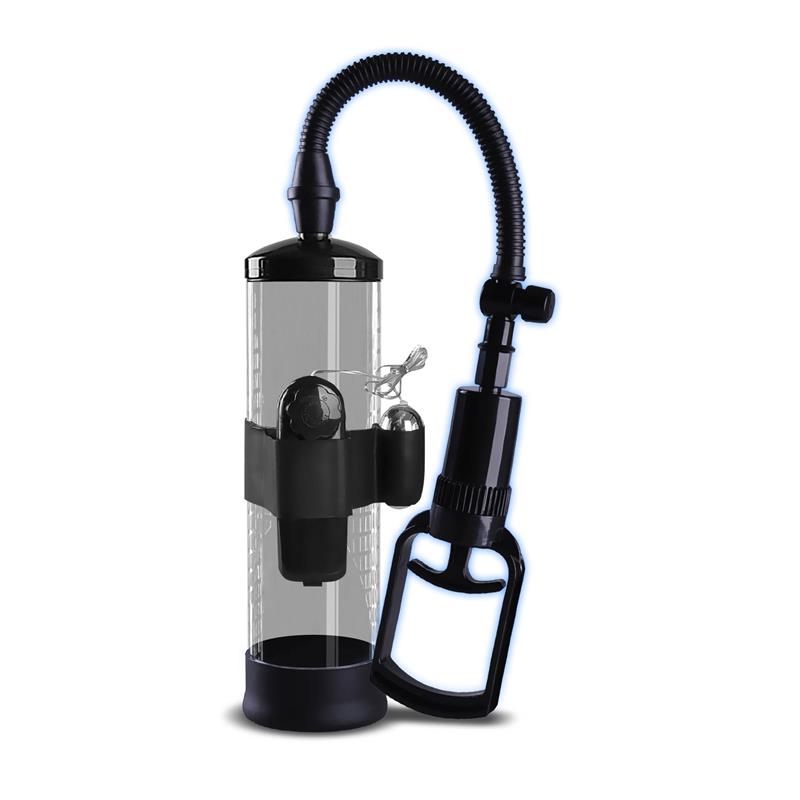 BOOST PUMPS - BOMBA MANUAL PARA EL PENE CON ACCESORIO DE VIBRACIÓN PSX06