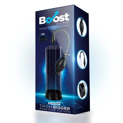 BOOST PUMPS - BOMBA MANUAL PARA EL PENE PSX04 NEGRO