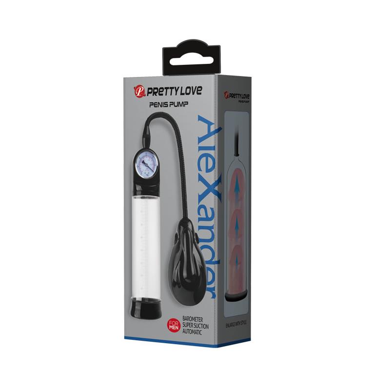 PRETTYLOVE - BOMBA PARA EL PENE AUTOMÁTICA CON MEDIDOR ALEXANDER