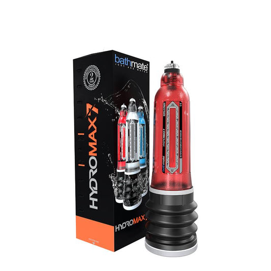 BATHMATE - BOMBA PARA EL PENE HYDROMAX7 ROJO