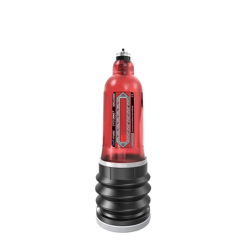 BATHMATE - BOMBA PARA EL PENE HYDROMAX7 WIDE BOY ROJO