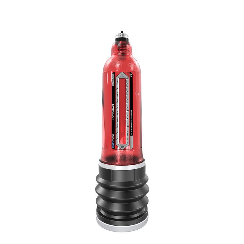 BATHMATE - BOMBA PARA EL PENE HYDROMAX9 ROJO