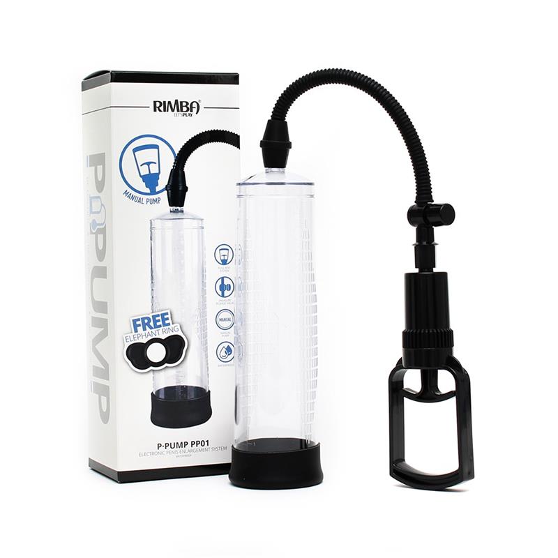 RIMBA TOYS - BOMBA PARA EL PENE MANUAL P-PUMP PP01