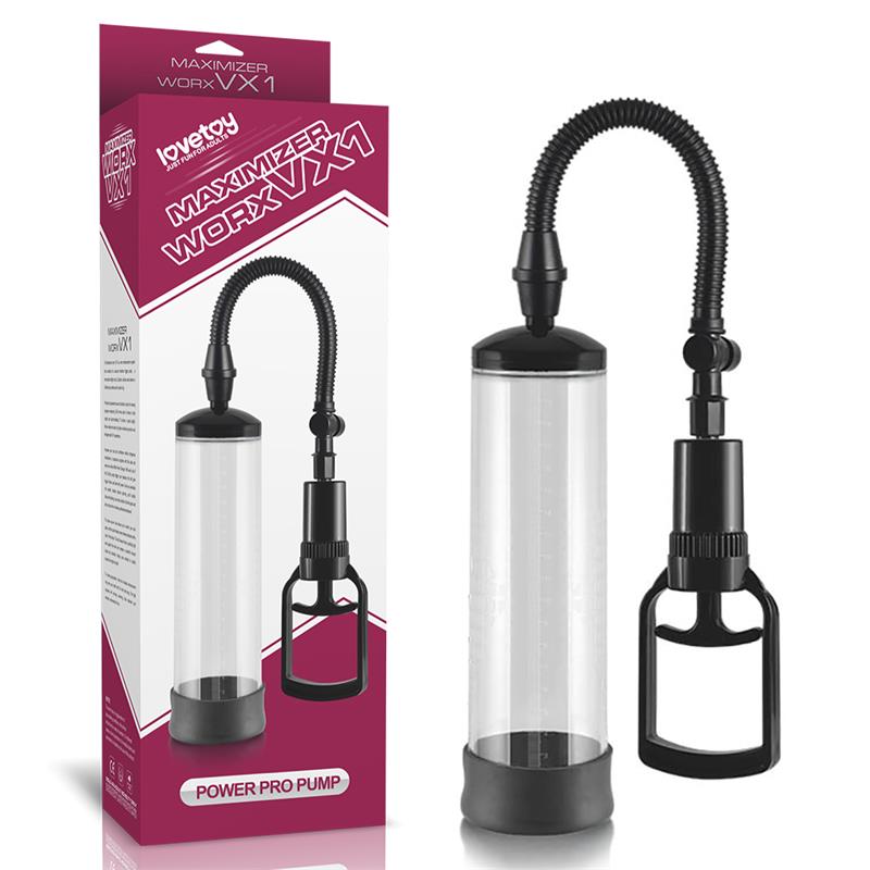 LOVETOY - BOMBA PARA EL PENE MAXIMIZER WORX VX1 20 CM