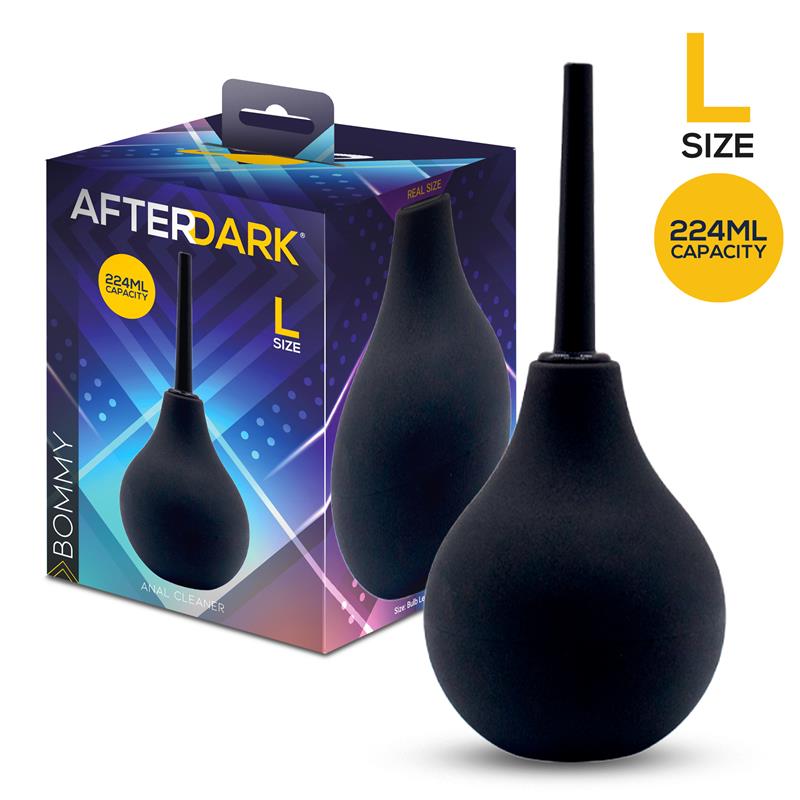 AFTERDARK - BOMMY DUCHA ANAL SILICONA TALLA L 224 ML