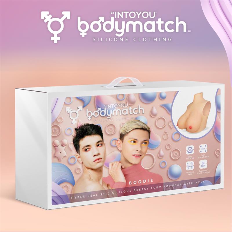BODYMATCH - BOODIE PECHOS DE SILICONA COPA E SILICONA LÍQUIDA